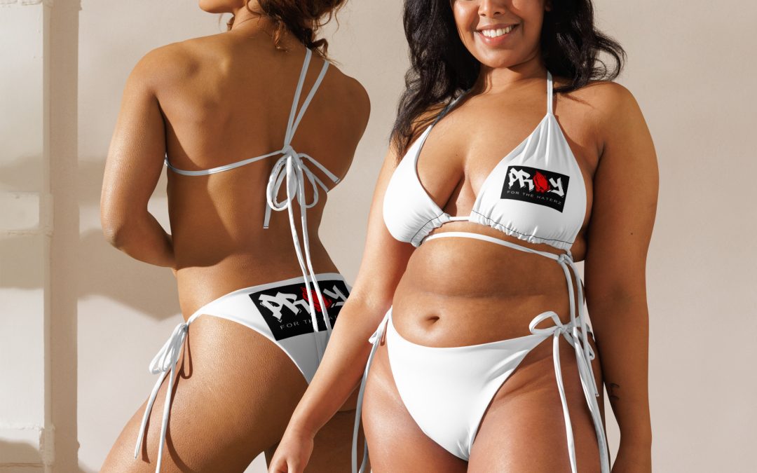 Pray for the haterz  bikini